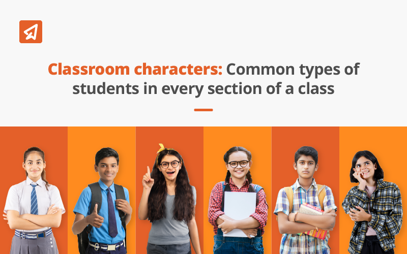 Classroom characters - Common types of students in every section of a class